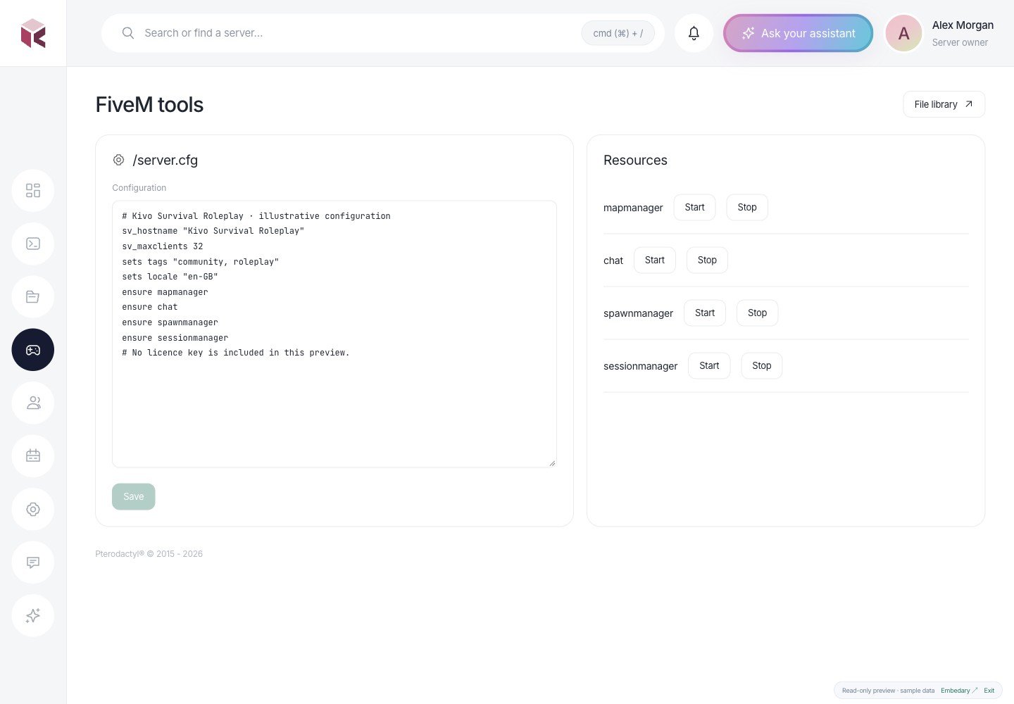 Kivo — FiveM resources · sample data